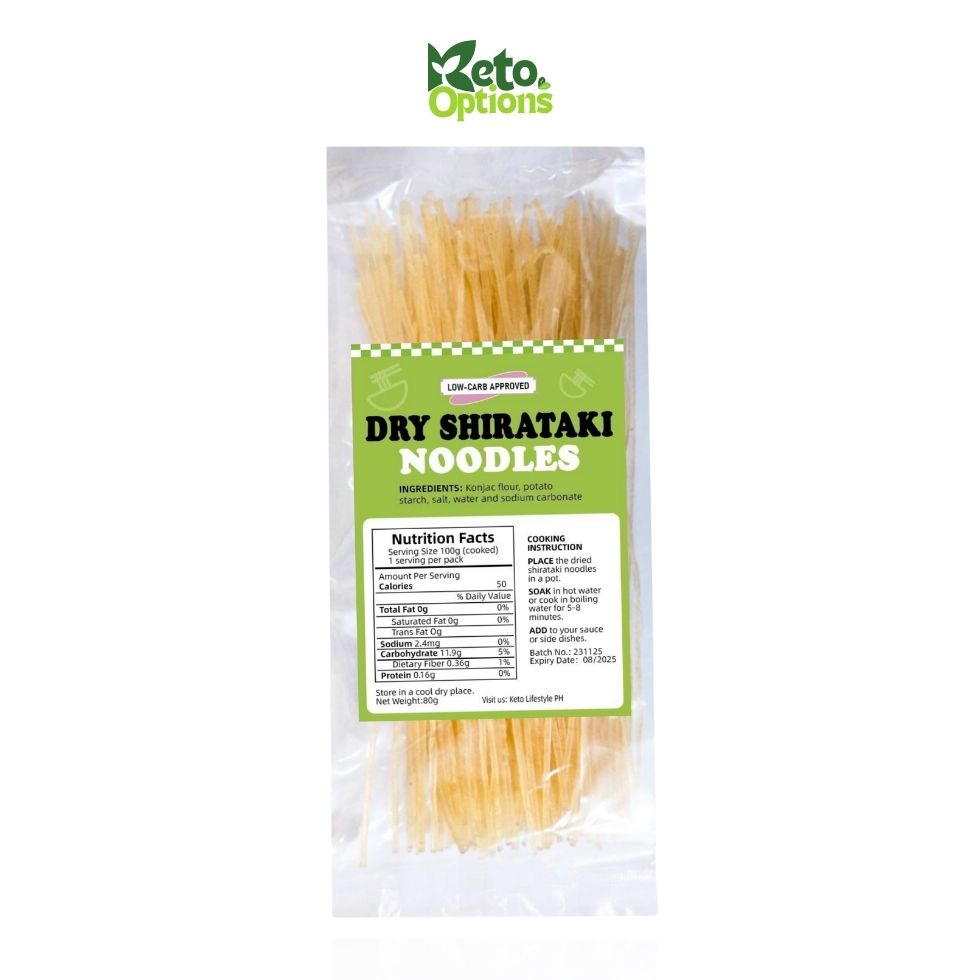 Dry Shirataki Noodles (80g) (Konjac)