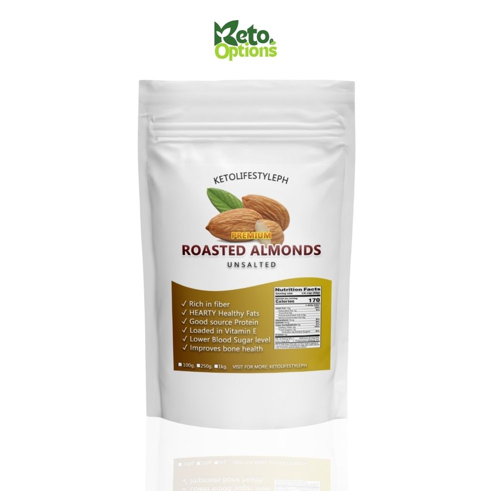 Premium Roasted Almond Nuts (Unsalted)