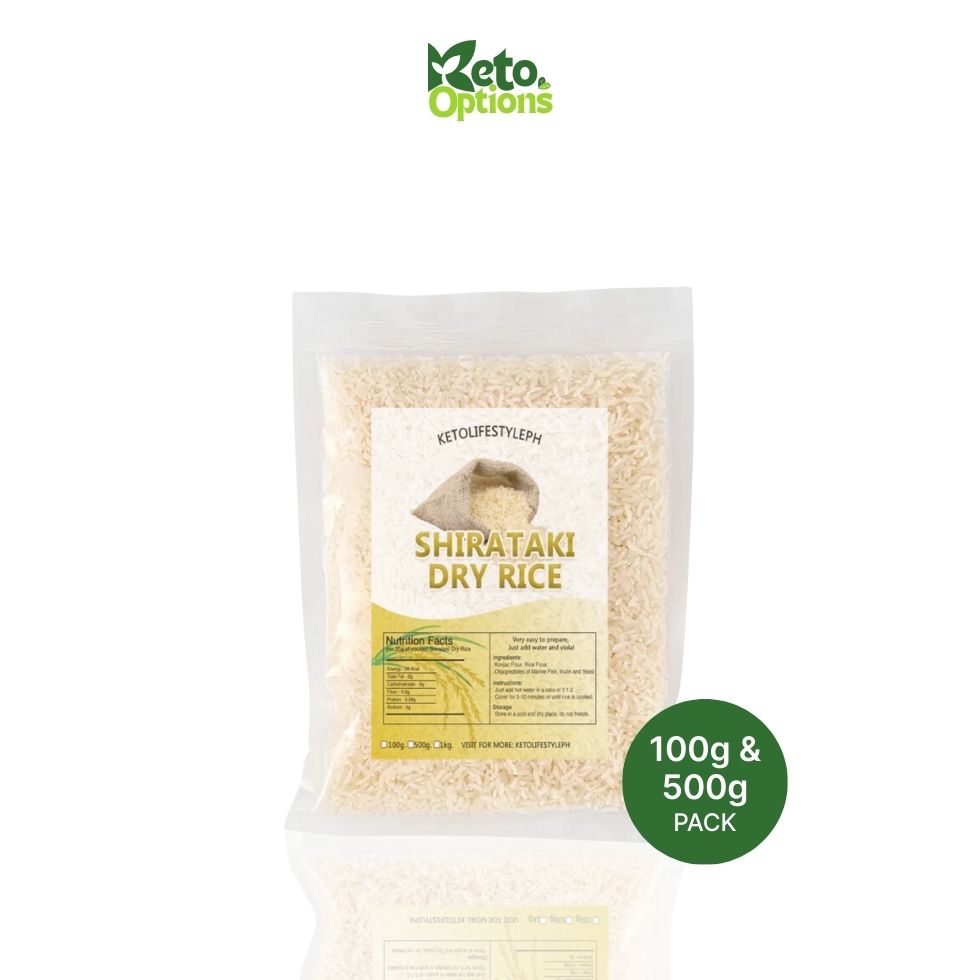 Premium Shirataki Dry Rice (100G & 500G)