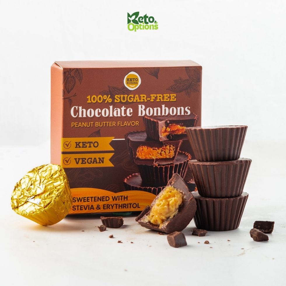 Chocolate Peanut Butter Bonbons (4pcs individually wrapped 70grms)