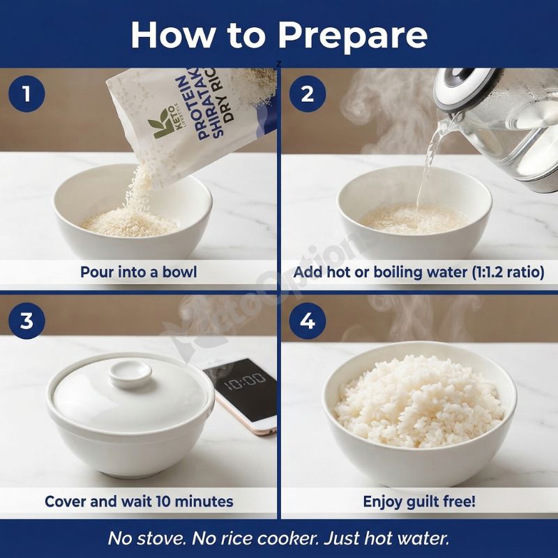 Protein Shirataki Dry Rice
