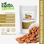 Premium Roasted Almond Nuts (Unsalted)