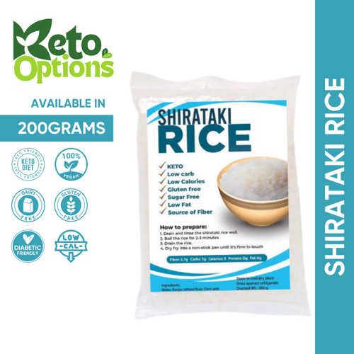 Wet Shirataki Rice 200g (Konjac)