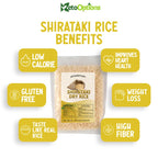 Premium Shirataki Dry Rice (100G & 500G)