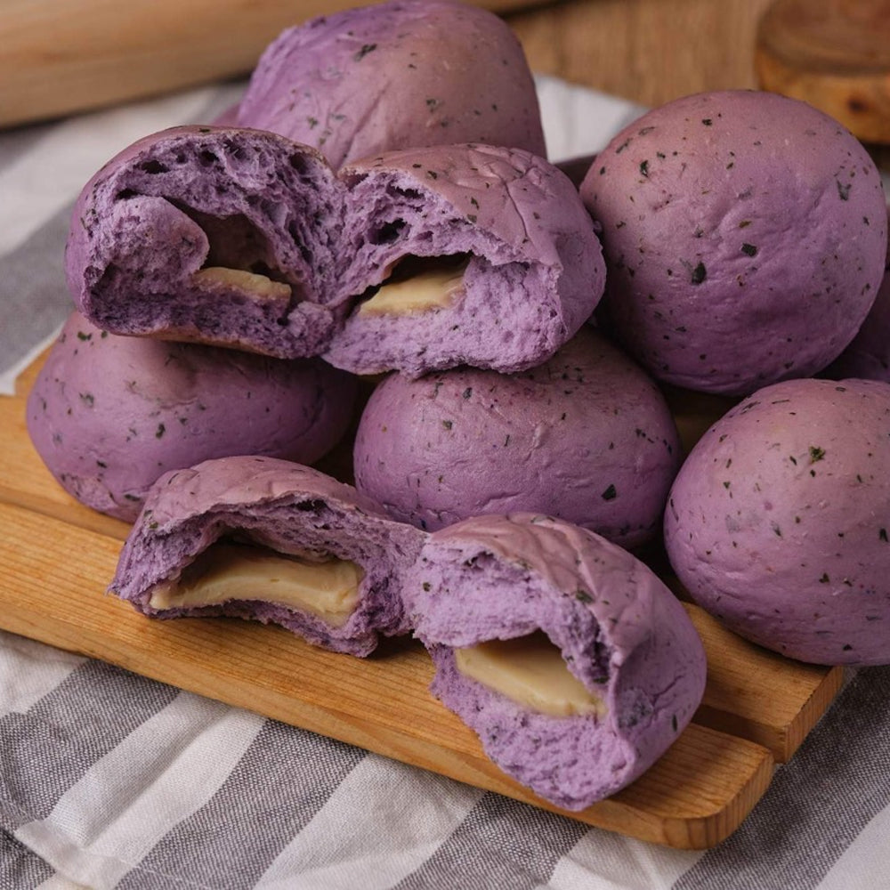 Almond Ube Cheese Pandesal 8pcs/1pack