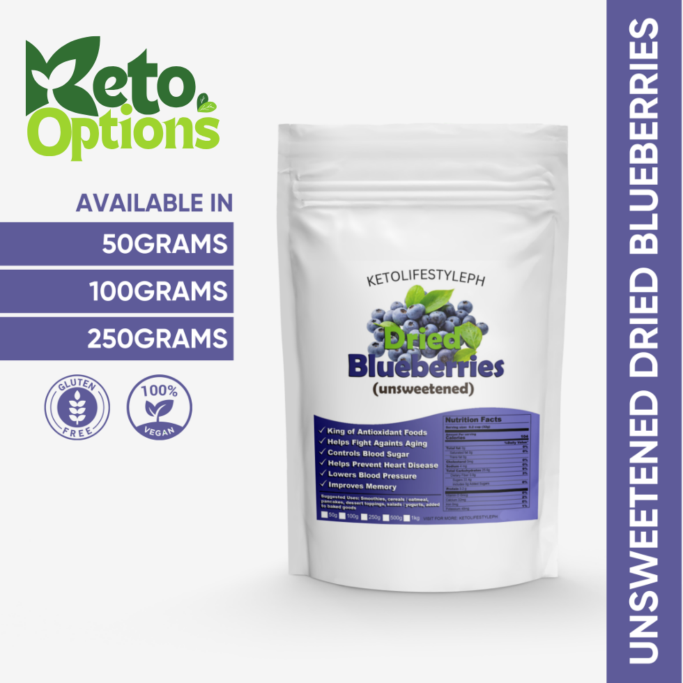 Dried Blueberries (Unsweetened)